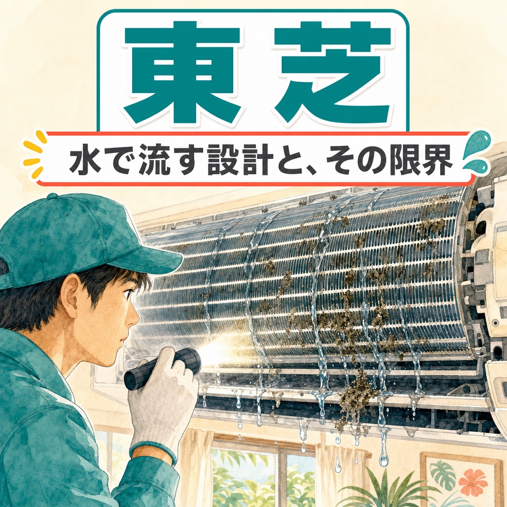 東芝のエアコンをクリーニングの視点から解説(住まい119・沖縄)